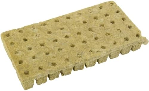 Holes Rock Wool Grow Cubes, Cultivo de Invernadero Cultivo sin Su...