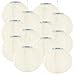 Produktbild Lunartec Solar Lampions warmweiss: 12er-Set Solar-LED-Lampions, LEDs, Dämmerungs-Sensor, IP44, Ø 30 cm (Lampignon, Garten, Stimmungslicht)