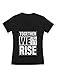 Black Lives Matter - Freedom Civil Rights Justice V-Neck Women T-Shirt Medium Black