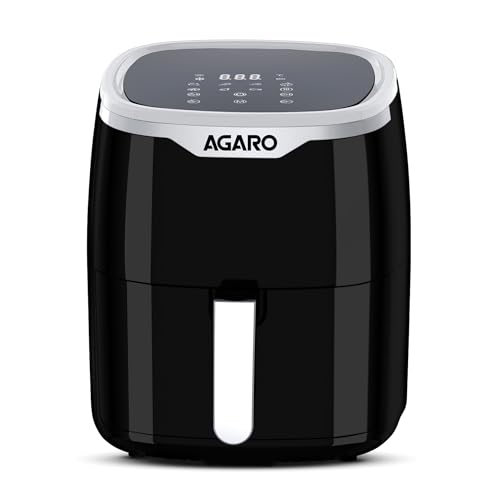 AGARO Galaxy Digital Air Fryer For Home, 4.5L, Electric Air Fryer...