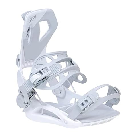 Bextreme Fijaciones Snowboard SP Private White Grey M Cover