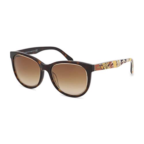 Emilio Pucci EP0027 56F 53 Occhiali da Sole, Avana, Unisex Adulto