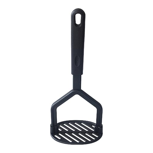 Nylon Potato Mashers Durable Potato Masher Black Potatoes Masher Baby Food Masher with Non Slip Handle for Mashed Potatoes Fruits Vegetables