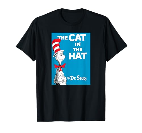 Dr. Seuss The Cat in The Hat Book Cover T-Shirt
