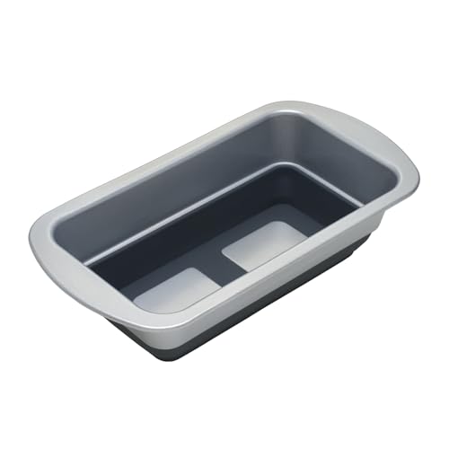 Jcrisova Loaf Pan, 8.5 x 4.5 Inch Pop-Out Bread Pans For Homemade Bread, Dishwasher Safe, Oven Safe to 446°F, for Banana Bread, Pound Cake and Meatloaf