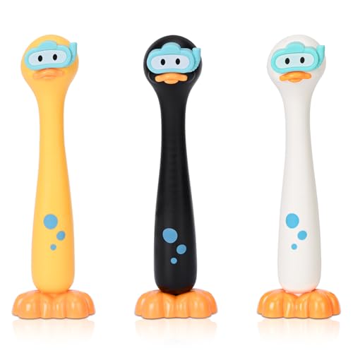 KCTAOL 3PCS Swimming Duck Pool Diving Toys Sticks Underwater Summer Pool Sinking Toys for Kids Ages 3-12 Pool Game Dive Swim Stick for Boys and Girls