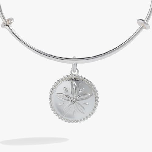 Alex and Ani Sand Dollar Charm Bangle2