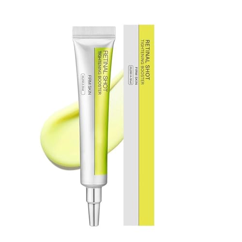 Crema Contorno de Ojos con Retinol – Crema Contorno de Ojos Retinol para Blanquear y Rejuvenecer, Hidrata Piel Cansada, Efecto Anti-Edad y Anti-Ojeras, Tratamiento Reafirmante Noche