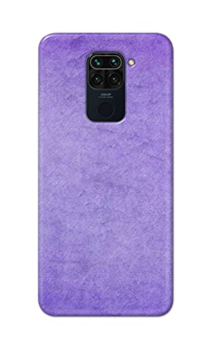 Image of Plain Purple Hard Back Case Cover for Redmi Note 9 (6.53 inch) / Redmi 10X (4G) (6.53 inch) Back Cover -(J5) VNS2226