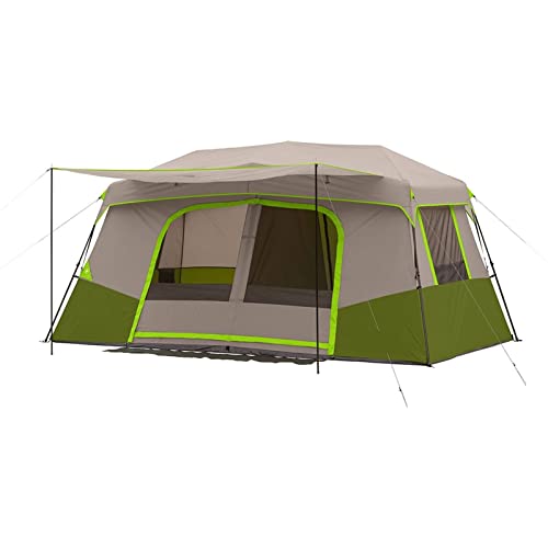 Carpa cabaña para camping al aire libre color naranja miniatura 2