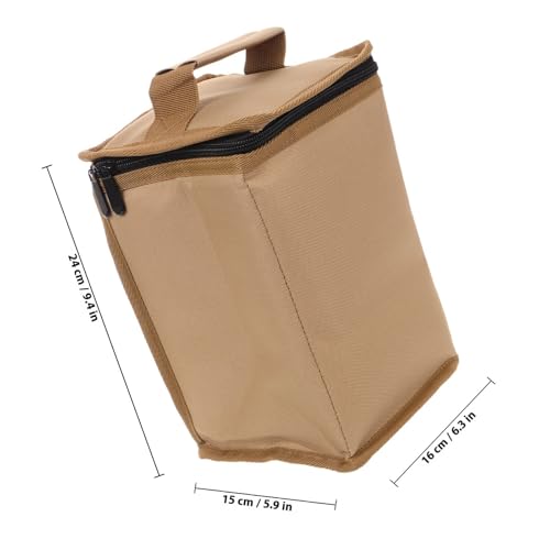 Bolsa de lona resistente Uonlytech con protección mejorada para gas de camping 3