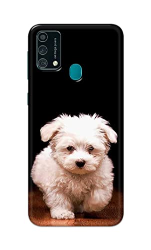 Image of PRINTFIDAA� Printed Hard Back Cover Case for Samsung Galaxy F41 | Samsung Galaxy M21s Back Cover (Puppy Dog) -2808