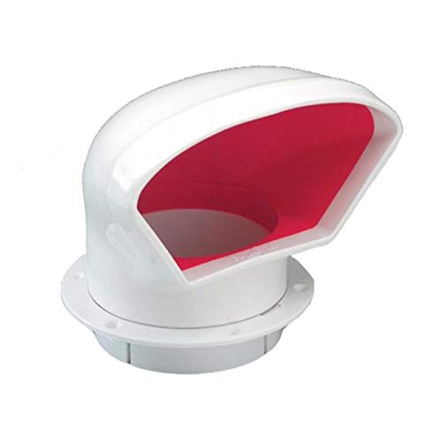 MARINCO 4” LOW-PROFILE VENT RED pour le confort d'une cabine fraîche en mer