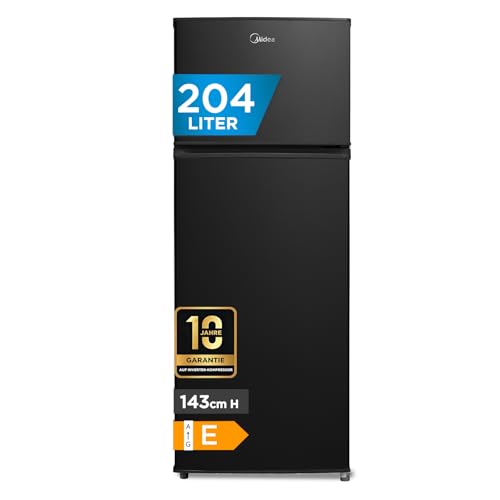 Midea MERT210FGE30 Frigo-congelatori doppia porta 204 L, Congelatore da Montare