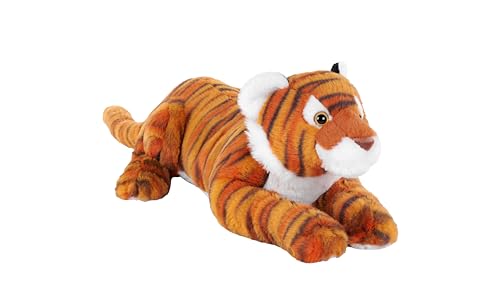 Peluche tigre 38 cm Wild Republic Earthkins en matière recyclée