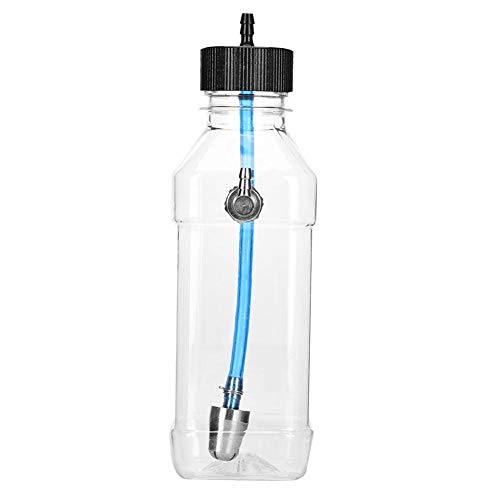 SUNWOW RC Engine Gas Fuel Tank, Remote Control Model Accessory Parts Transparent Plastic Fuel Tank for RC Airplane(260ml(15-20CCFor Aircraft))