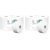 Papernet Dissolve Tech - Carta Igienica Maxi Jumbo 416163, 1 Confezione da 12 Rotoli