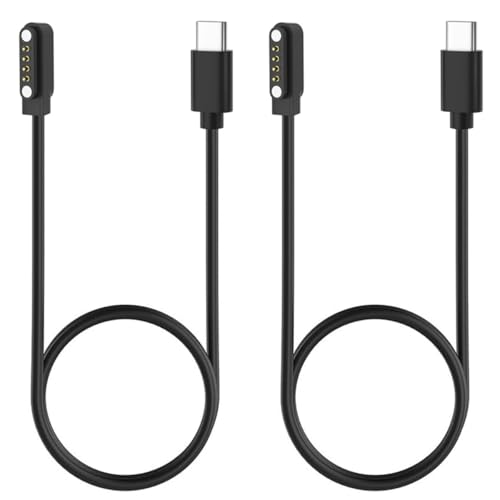 Emilydeals Charger for PLAUD Note Pro AI Voice Recorder Replacement USB Charging Cable Cord for Plaud Voice Recorder (2-Pack 2ft/60cm)