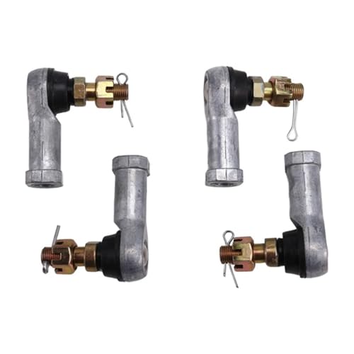 DEFIYAN Kit de Extremo de Barra de Acoplamiento de 4 Piezas Compatible con TRX200 TRX250 TRX300 TRX350 TRX400 TRX420 TRX450 TRX500 TRX520 Auto 53157-HC4-003