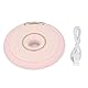 Fockety Bluetooth-Kissenlautsprecher Zum Schlafen, Kissenlautsprecher Knochenleitung Stereo White Noise Machine Drahtloses Bluetooth Einschlafhilfe-Kissenlautsprecher Zum Schlafen,
