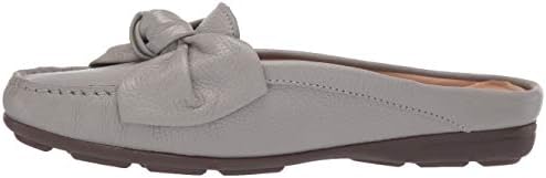 Driver Club USA Womens Leather Made in Brazil Mule with Bow, ash Grainy, 5.5 | Image 7