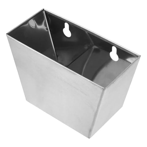 DOITOOL Recogedor de Tapones para Botellas de Cerveza de Acero Inoxidable Resistente Intemperie con Orificios de Drenaje para Montaje Pared Adecuado para Patio Bar y Zonas Exteriores