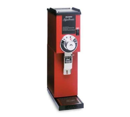 Bunn G3 Hd, Red French Press Grinder With 1 Or 2 Hoppers
