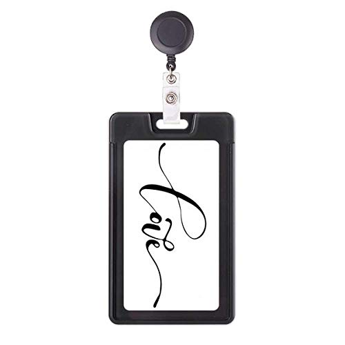 Étui rétractable pour badge Love Line porte-carte enrouleur identification