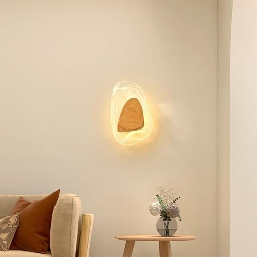 Lámpara de pared de vidrio de creatividad nórdica para iluminación de pasillo 3