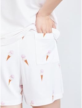 Amazon | [ジェラート ピケ] アイスクリーム柄ショートパンツ