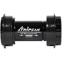 Press-Fit Bottom Bracket for PF30A 46mm w/Ceramic Bearings for 24mm Shimano Hollowtech II Road/MTB Crankset, Compatible w/Cannondale Frame only