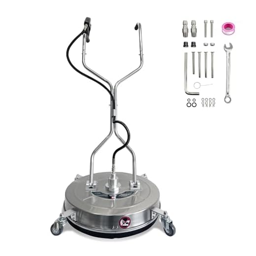 30" Pressure Washer Surface Cleaner with Wheels