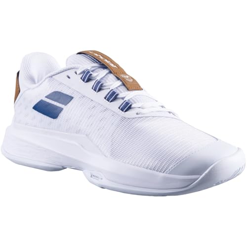 Babolat Men's Jet Tere 2 All Court Wimbledon Limited Edition Tennis Shoes (White/Blue Navy)2