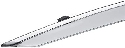 WellVisors Window Visors Wind Deflectors Compatible with Acura RDX 2019-2026 with Chrome Trim Rain Guards 3-847AC013