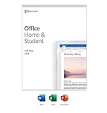 Microsoft Software Microsoft Office Home & Student 2019 | 1 person, Windows 10 PC/Mac Key Card, English