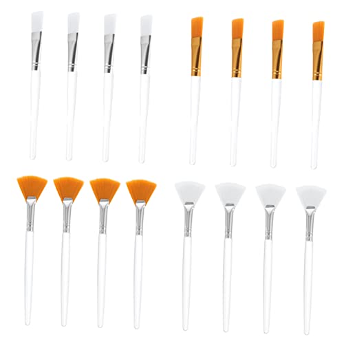 MERRYHAPY Facial Brush Set 16pcs Mask Applicator Brush Reusable Easy to Clean Enhance Your Beauty Routine