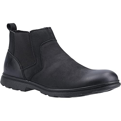 Hush Puppies Tyrone Chelsea-Stiefel für Herren, Schwarz , 44 EU – Ansicht 1