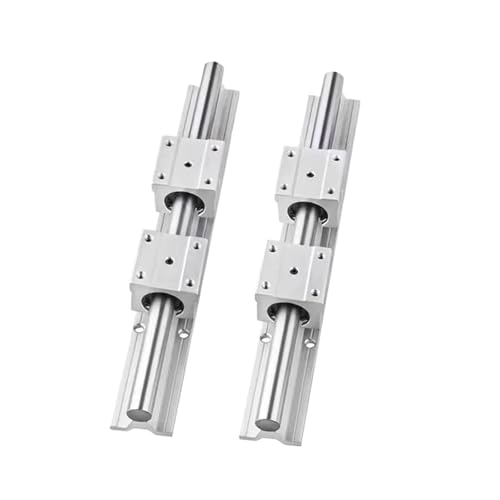 �X���C�h�K�C�h ���j�A���[�V�����K�C�h SBR12 200-1000mm ���S�T�|�[�g ���j�A�K�C�h���[�� + 4�� SBR12UU �x�A�u���b�N(500mm)
