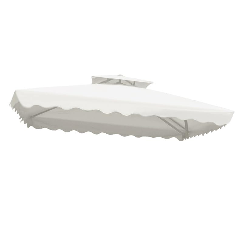 SkyFace Telo di Ricambio per Ombrellone Da Giardino Quadrato 4 Stecche/8 Stecche, Tettoia Ricambio Ombrello 2.2m/2.5m Copertura Ricambio Ombrellone Giardino (Solo Telo)