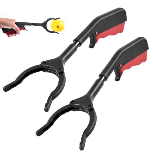 Lot De 5 Grappins Müllzange 76cm - Pince De Préhension Léger Pour Déchets, Aluminium