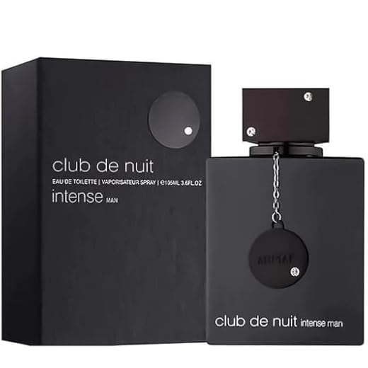 Perfume Árabe Masculino Club de Nuit Intense Man Eau de Toilette 105ml - Com Selo de Originalidade