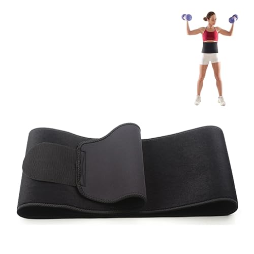 Fitvids Waist Trainer for Women and Men, Adjustable Neoprene Ab Trainer Belt, Sweat Band Waist Trainer Slimming Stomach Wrap for Training & Workouts