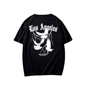SOLY HUX Men’s Graphic Tee Tops Vintage Letter Print Short Sleeve Crewneck Casual Summer T Shirts