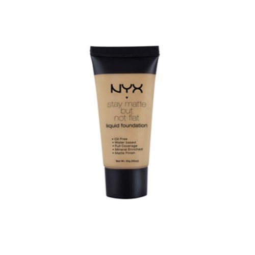 1 NYX SMF12 TAWNY - STAY MATTE BUT NOT FLAT LIQUID FOUNDATION + FREE EARRING GIFT