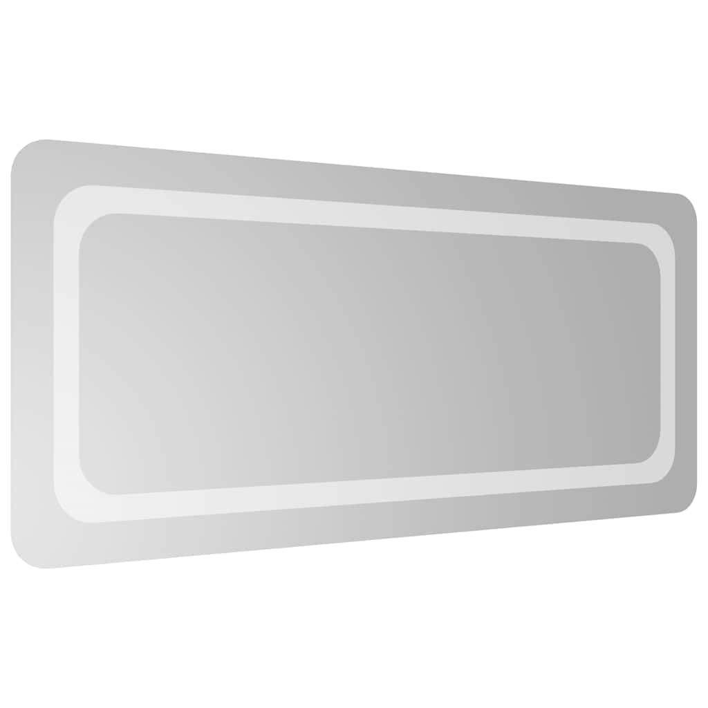 vidaXL Lustro łazienkowe z LED, 90x40 cm, lustro do łazienki, lustro LED, lustro z LED, lustra do łazienki, lustro LED, lustra z LED
