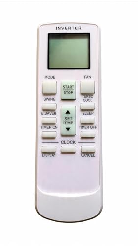 Image of AC Remote Compatible for akabishi Inverter AC Remote Control (290b) (Please Match The Image with Your Old Remote) (White)