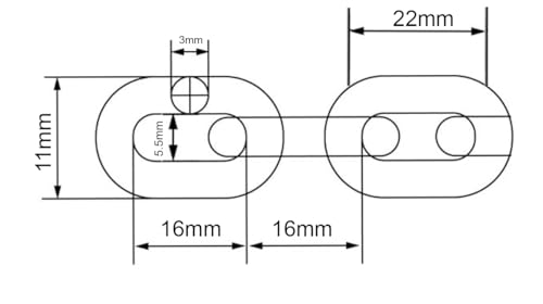 Chaîne de mouillage DIN766 K02A pour ancrer votre bateau