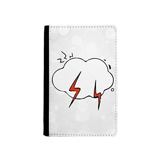 Étui portefeuille pour cartes et passeport nuage organiseur