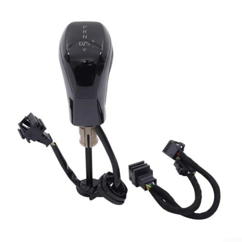 Pomo de palanca de cambios de coche con LED para Golf 6 7, experiencia cómoda, diseño único y elegante (luz roja negra)