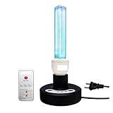 Hthhjl -U-l-t-r-a-v-i-o-l-e-t-，，50 Watt Lamp with E26 Base and Remote Control, Bulb for Basement/Bedroom/Kitchen, 2x25W Light Lamp(1 lamp 25W with Ozone)